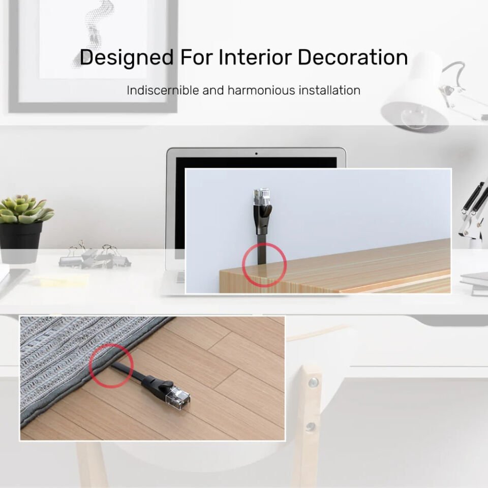 UNITEK CAT6 PATCH KABLO 5MT FLAT (C1812GBK)