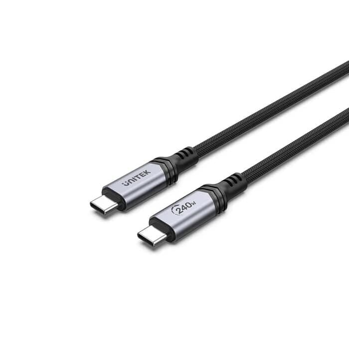 UNITEK TYPE-C HIZLI ŞARJ 2MT 240W (C14110GY-2M)