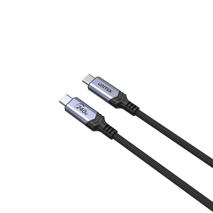 UNITEK TYPE-C HIZLI ŞARJ 2MT 240W (C14110GY-2M)