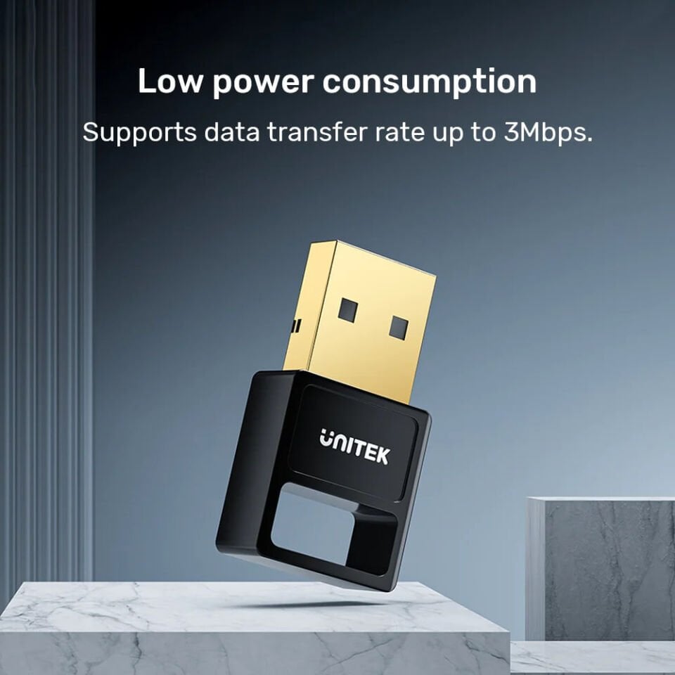UNITEK USB BLUETOOTH 5.3 ADAPTÖR (B105B)