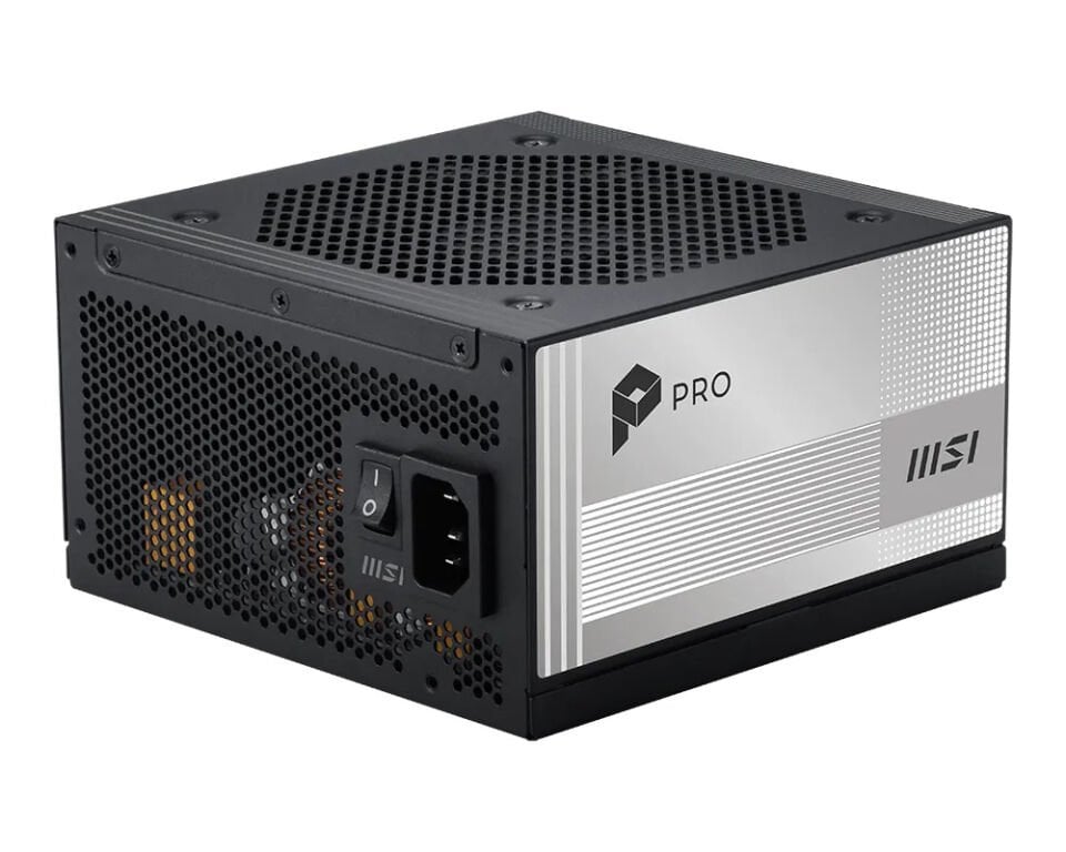 MSI PRO A850PL PCIE5 850W 80+ PLATINUM PSU