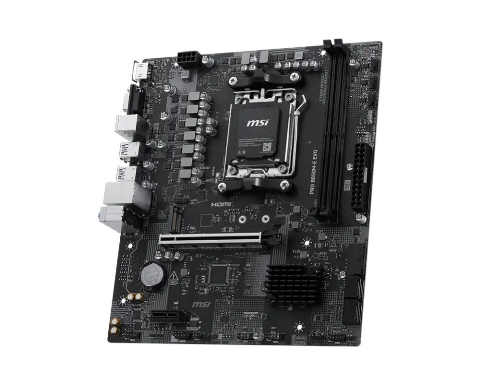 MSI PRO B850M-E EVO DDR5 ANAKART 8200MHz(OC)
