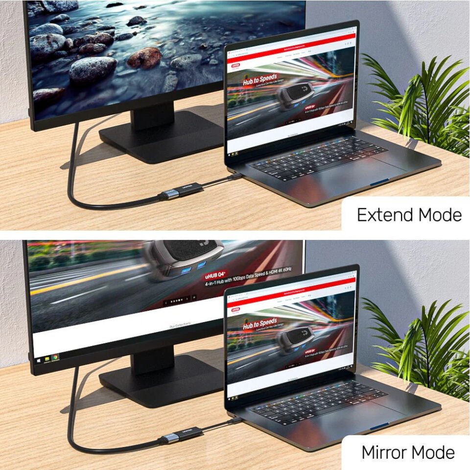 UNITEK USB-C TO HDMI 4K 60Hz ADAPTÖR (V1421A)