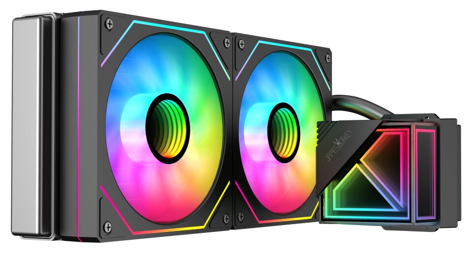 James Donkey Lugis JDC240 ARGB 240mm Sıvı İşlemci Soğutucu AM5 ve LGA1700 Uyumlu