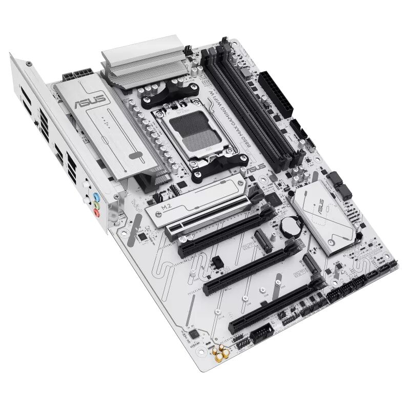 ASUS B850 MAX GAMING WIFI 7 AMD AM5 DDR5 ANAKART BEYAZ