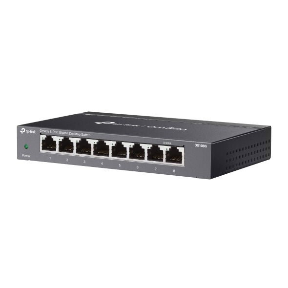 OMADA DS108G 8-PORT GIGABIT UNMANAGED DESKTOP SWIT