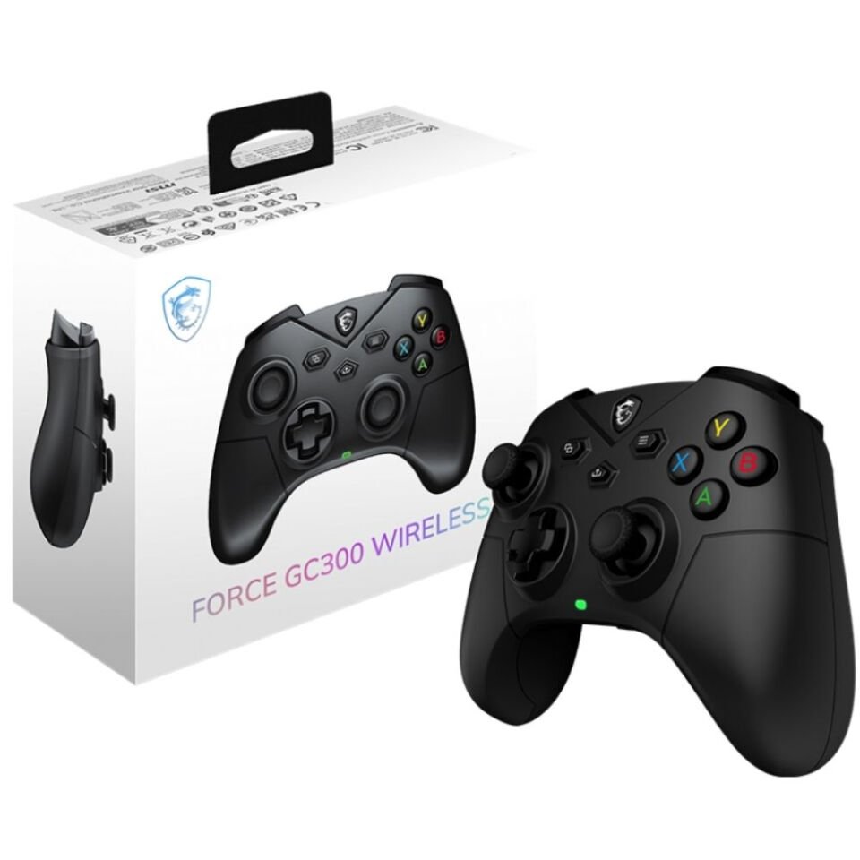 MSI GG FORCE GC300 W KABLOSUZ SİYAH GAMEPAD