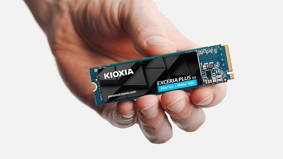 1TB KIOXIA EXCERIA PLUS G4 M.2 NVMe GEN5 10000/7900MB/s LVD10Z001TG8