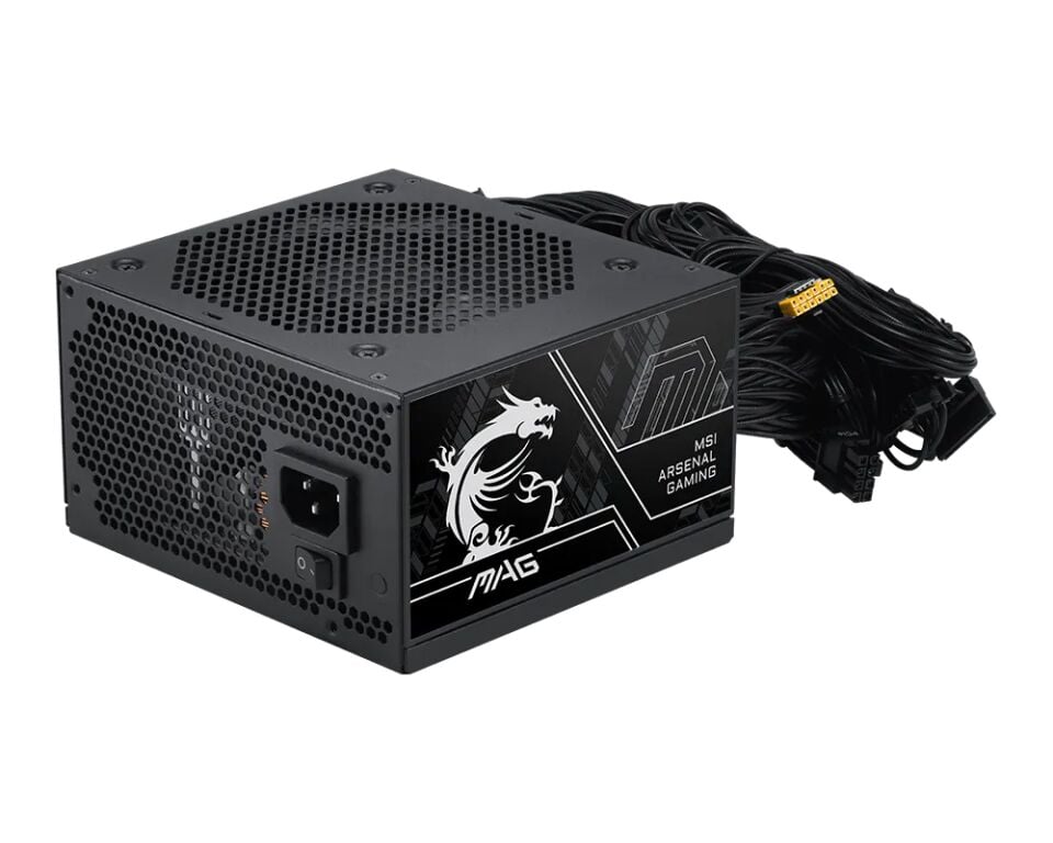 MSI MAG A750BN PCIE5 III 750W 80+ BRONZE  ATX 3.1 PCIe 5.1 POWER SUPPLY