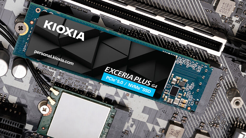 1TB KIOXIA EXCERIA PLUS G4 M.2 NVMe GEN5 10000/7900MB/s LVD10Z001TG8
