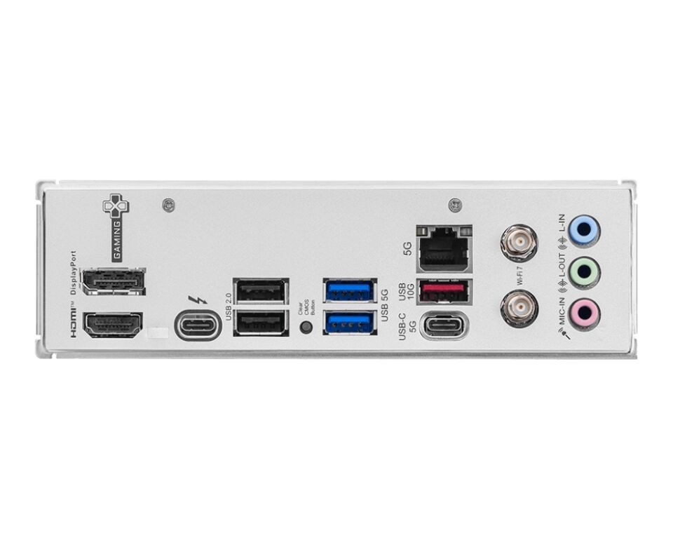 MSI B860M GAMING PLUS WIFI SOKET 1851 DDR5 8600MHZ(OC) 3xM.2 1x TB4 HDMI DISPLAY 5G LAN WIFI 7 mATX