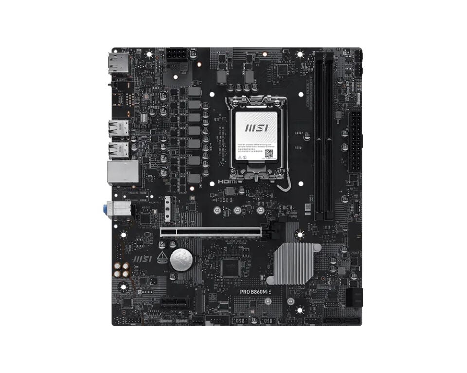 MSI PRO B860M-E DDR5 6400MHz(OC) 1851P mATX