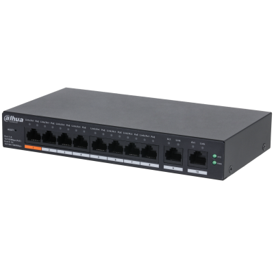 DAHUA CS4010-8ET-60 8XFE- 2XGE YÖNETİLEBİLİR 60W POE SWITCH