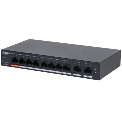 DAHUA CS4010-8ET-60 8XFE- 2XGE YÖNETİLEBİLİR 60W POE SWITCH