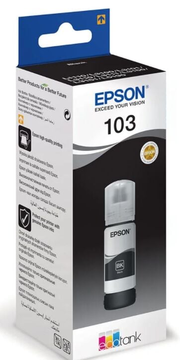 EPSON 103 EcoTank Black bottle (65ml)
