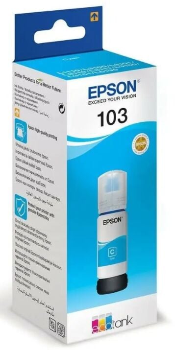 EPSON 103 EcoTank Cyan bottle (65ml)