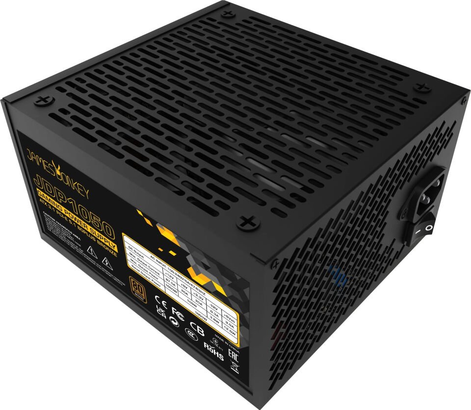 JAMES DONKEY JDP1050 APFC 12CM 80+ BRONZE 1050W PS