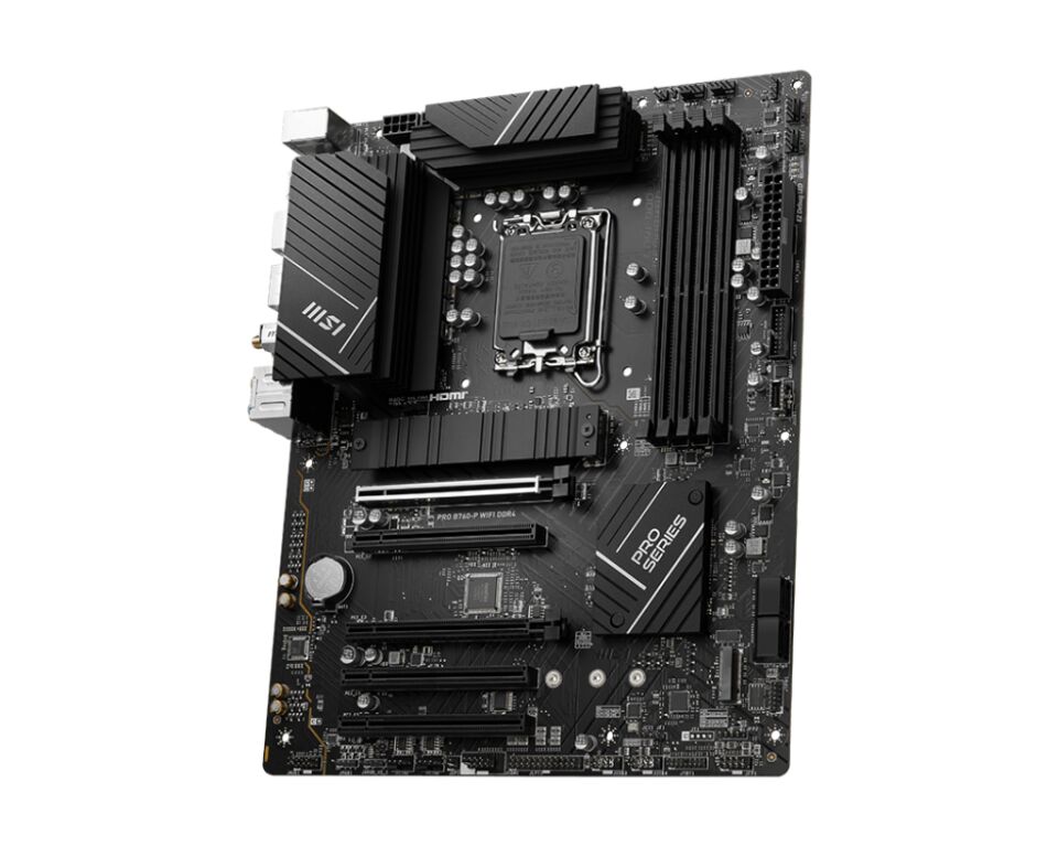 MSI PRO B760-P WIFI DDR4 5333MHZ(OC) DDR4 HDMI DP M.2 1700p