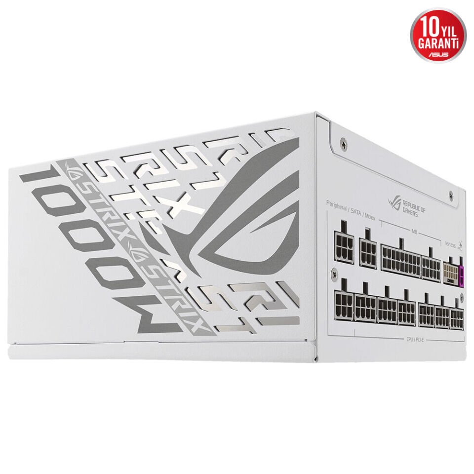 ASUS ROG Strix 1000W 80+ Platinum White Edition