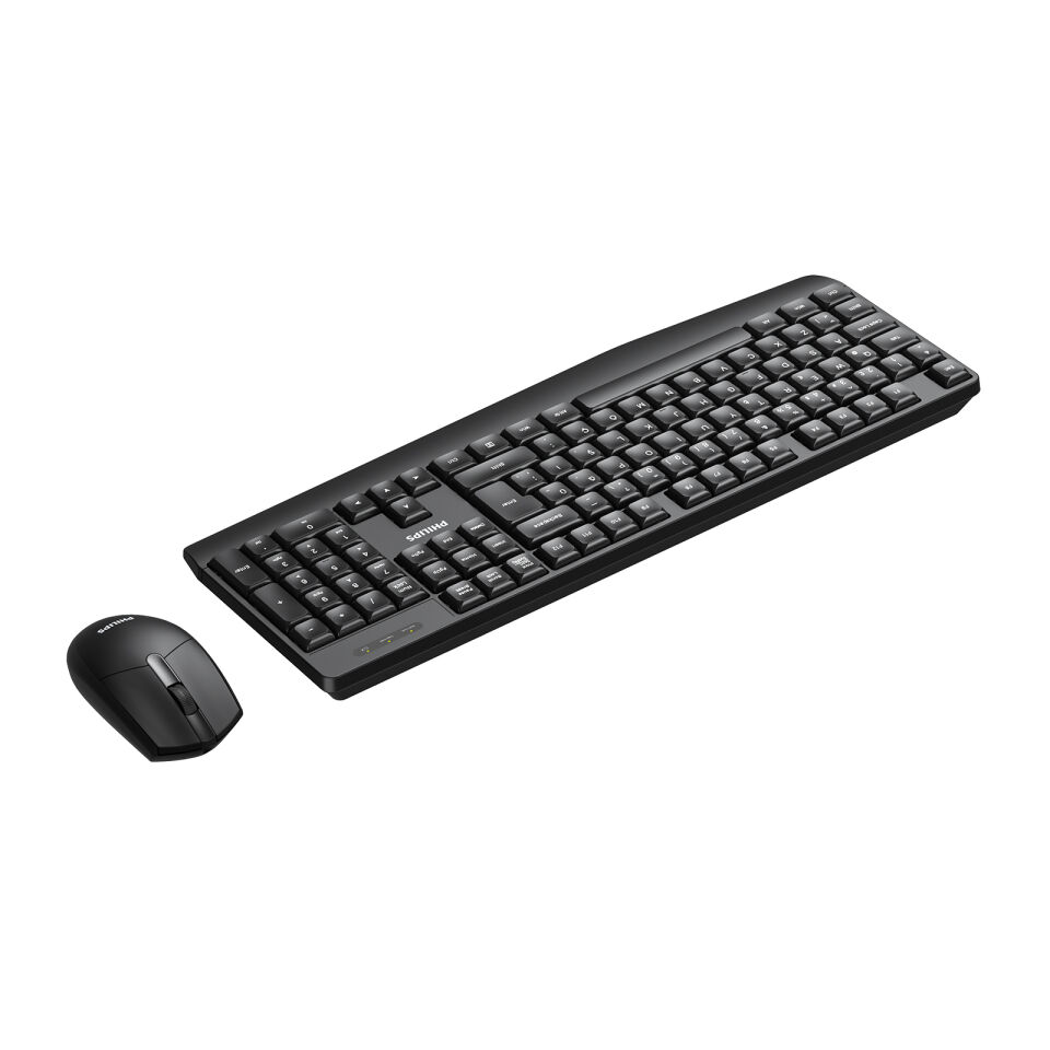 PHILIPS KABLOSUZ  KLAVYE&MOUSE SET SPT6337 SİYAH