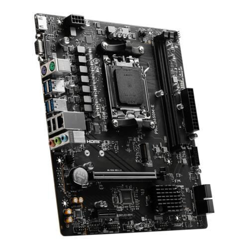 MSI PRO B650M-E DRR5 6800MHZ(OC) AM5 HDMI VGA mATX
