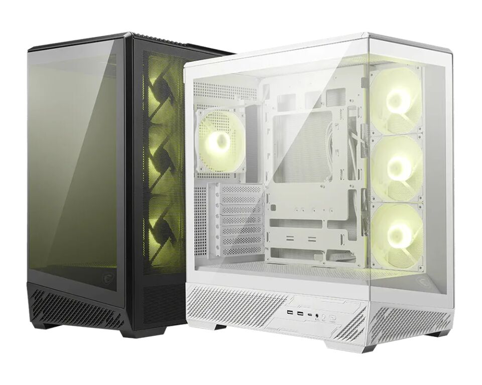 MSI MAG PANO 130R PZ SIYAH ATX ARGB KASA
