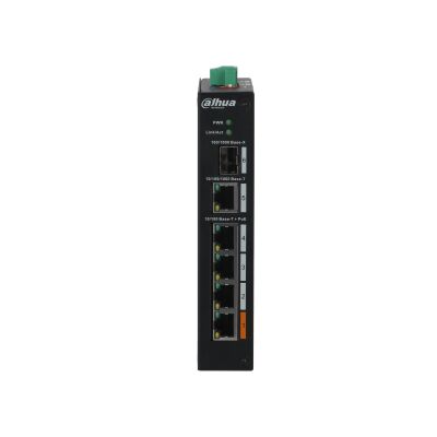 DAHUA PFS3106-4ET-60 4 PORT 4XFE-2XFE YÖNETİLEMEZ MEGABİT 60W POE SWİTCH