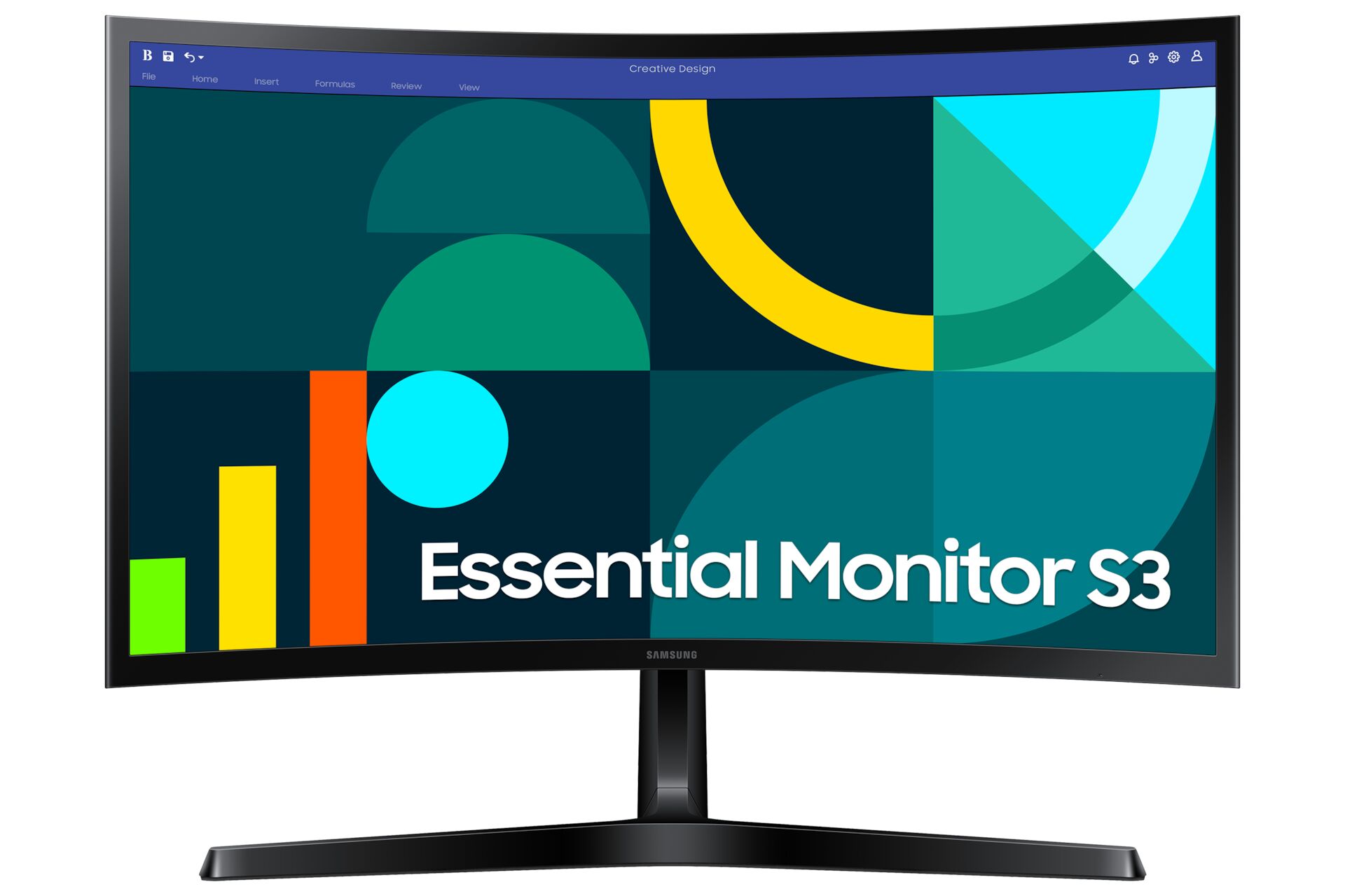 24 SAMSUNG LS24D366GAUXUF 4MS 100HZ CURVED