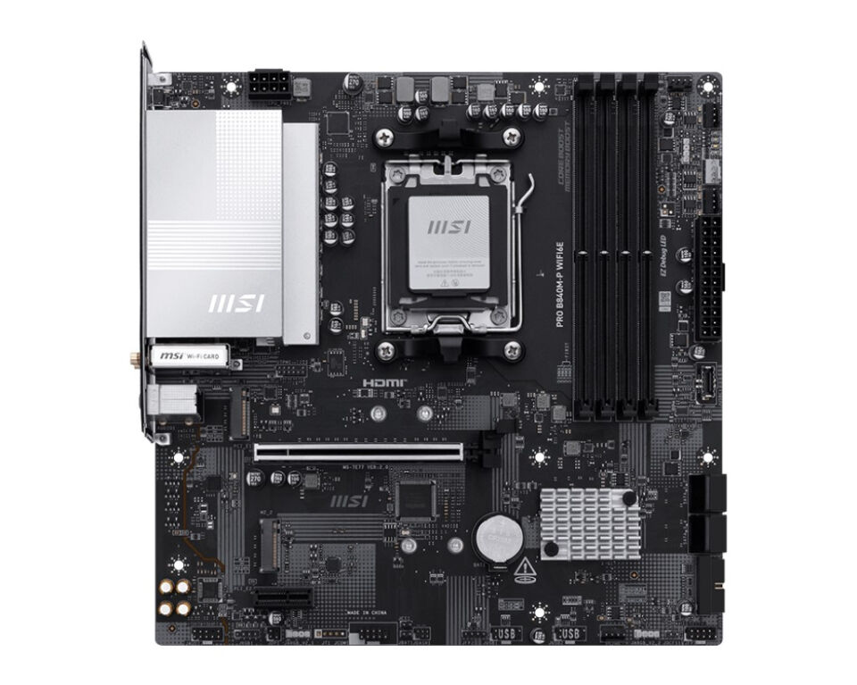 MSI PRO B840M-P WIFI6E DDR5 mATX AM5