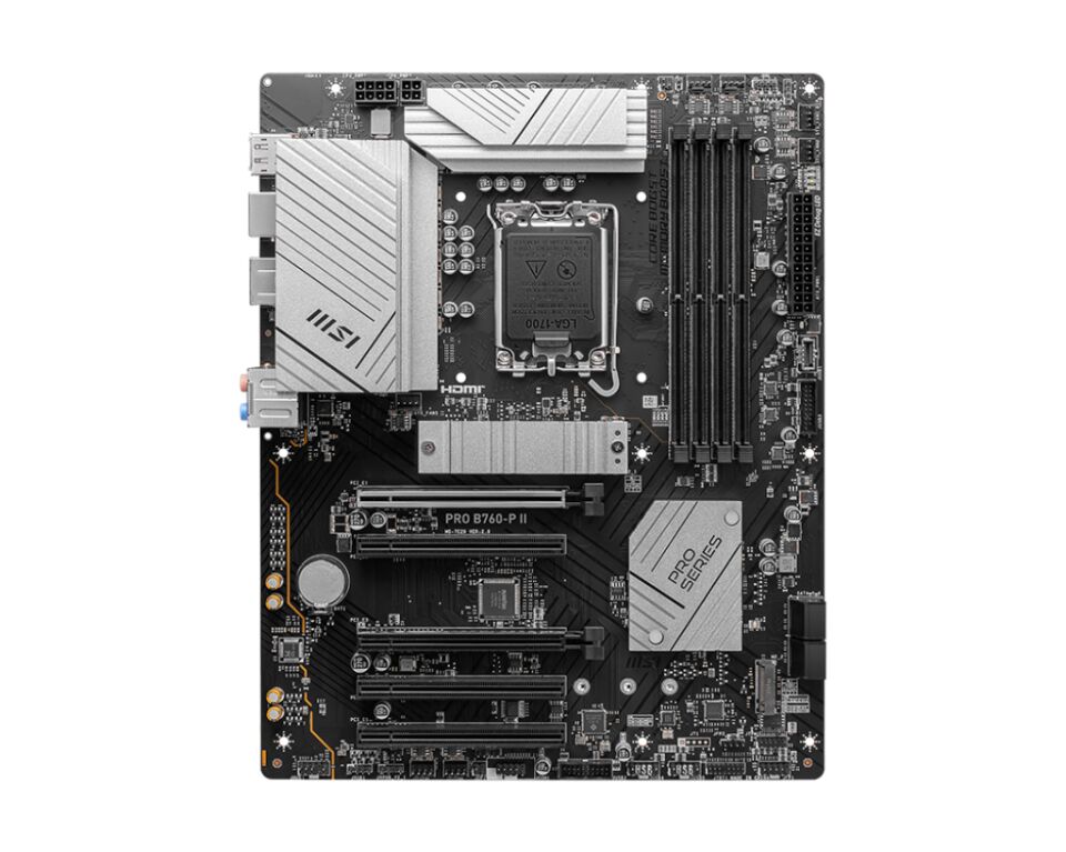 MSI PRO B760-P II DDR5 7000(OC) M.2 USB3.2 HDMI ATX 1700P
