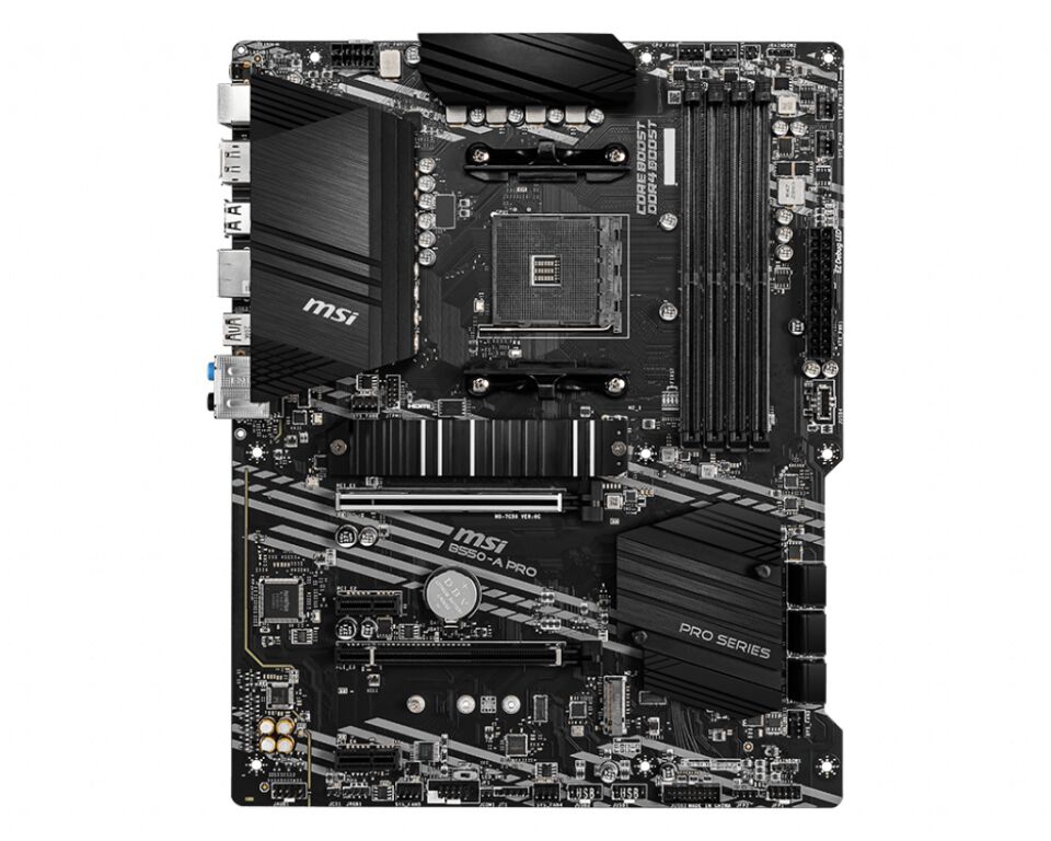 MSI B550-A PRO DDR4 4400(OC)Mhz HDMI / DP ATX AM4