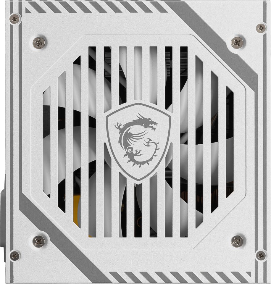 MSI MAG A650BNL WHITE 650W 80+ BRONZE POWER SUPPLY