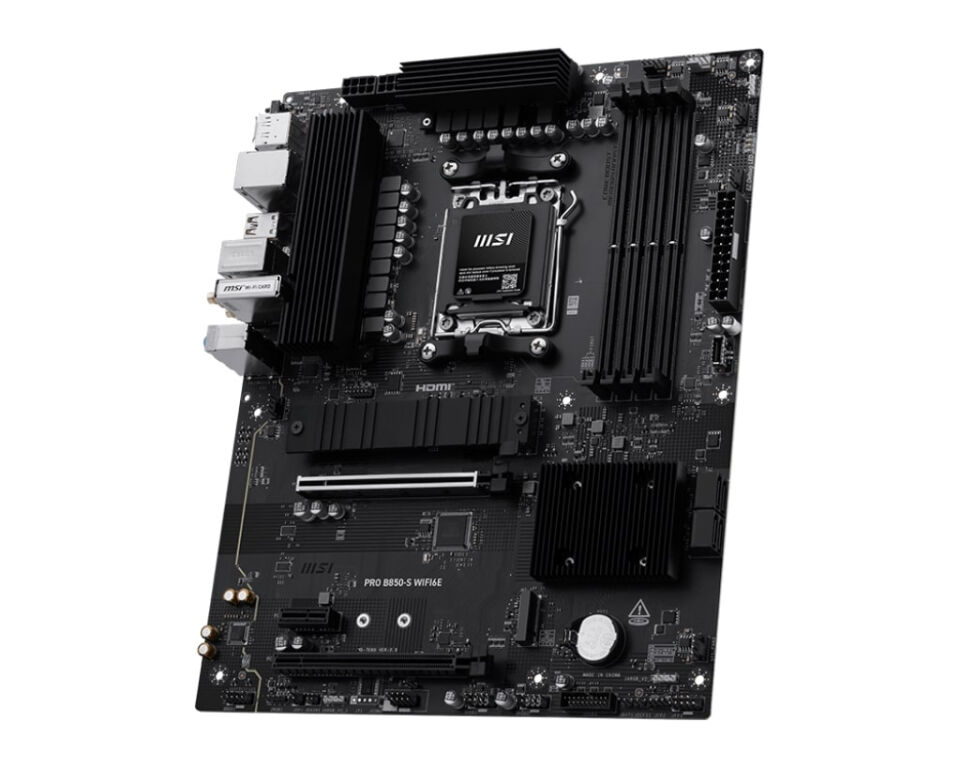 MSI PRO B850-S WIFI6E AMD B850 SOKET AM5 DDR5