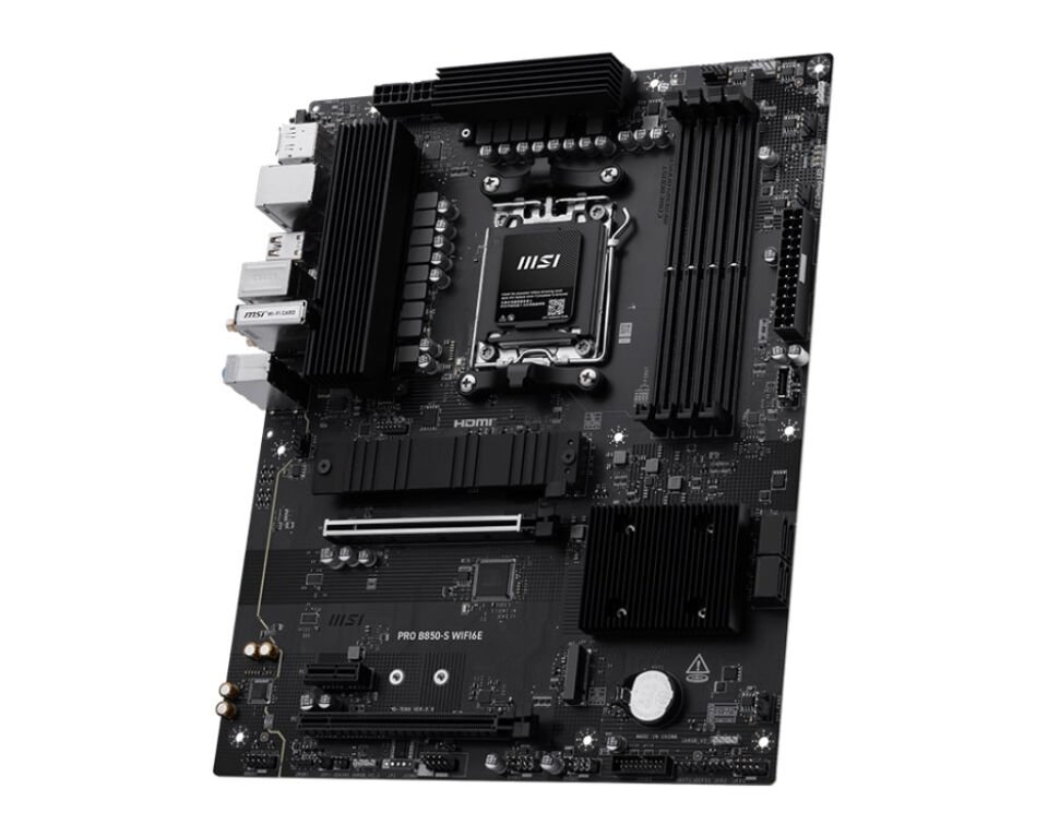 MSI PRO B850-S WIFI6E AMD B850 SOKET AM5 DDR5