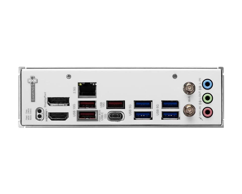 MSI B850M GAMING PLUS WIFI6E DDR5 AM5 8200MHZ(OC) HDMI DP 2X M.2 USB 10GBS 2.5G LAN WI-FI 6E MATX