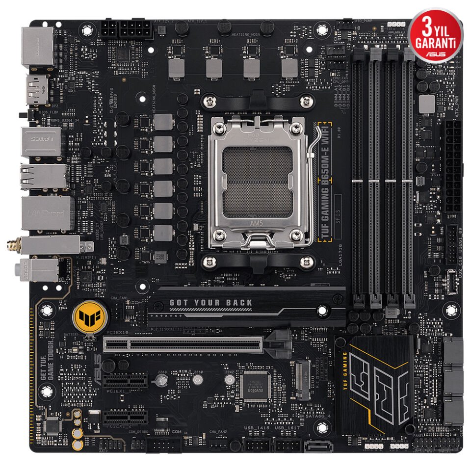 ASUS TUF GAMING B650-E WIFI DDR5 8000+(OC) DP HDMI