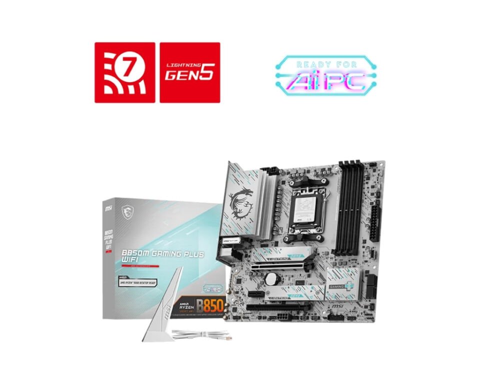 MSI B850M GAMING PLUS WIFI DDR5 AM5