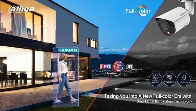 DAHUA HAC-T1A21-U-IL-A  2MP 2.8MM 4İN1 SESLİ FULLCOLOR HDCVI DOME KAMERA (AKILLI IŞIK)