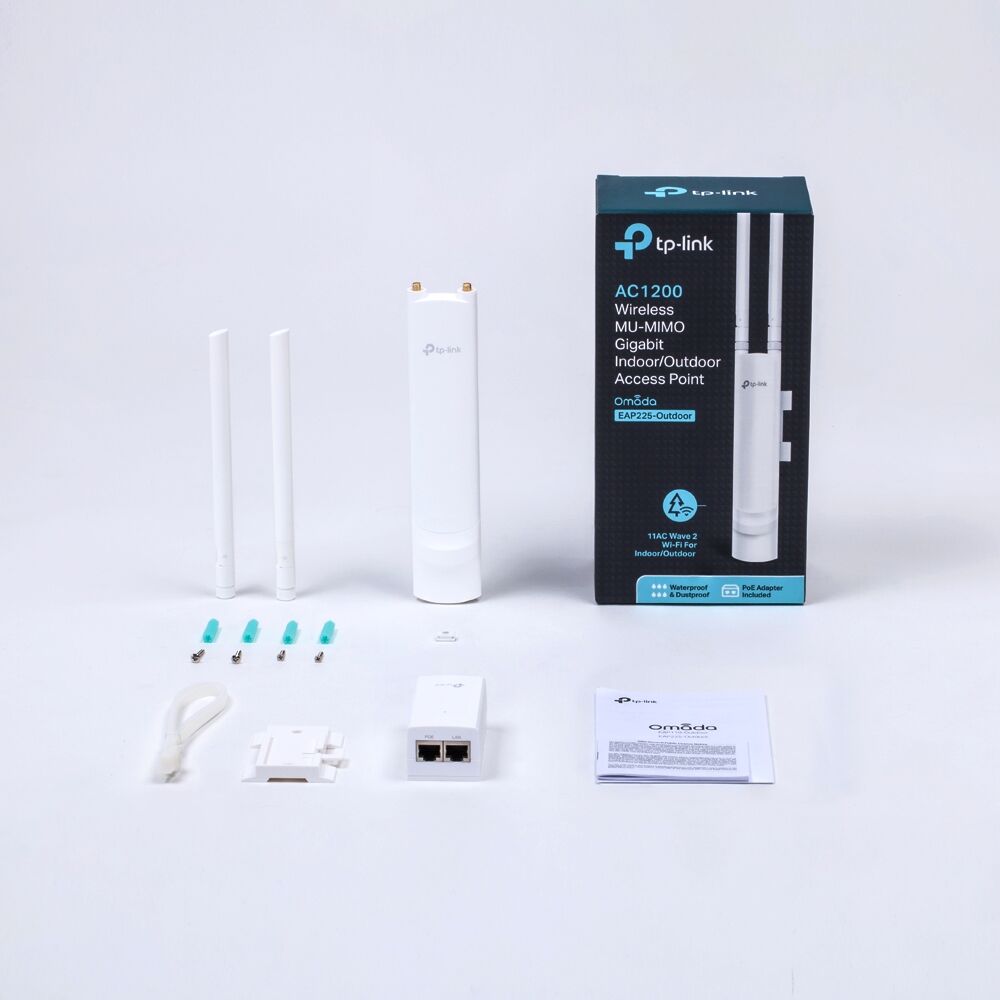 TP-LINK OMADA EAP225 AC1200 1PORT POE OUTDOOR ACCESS POINT