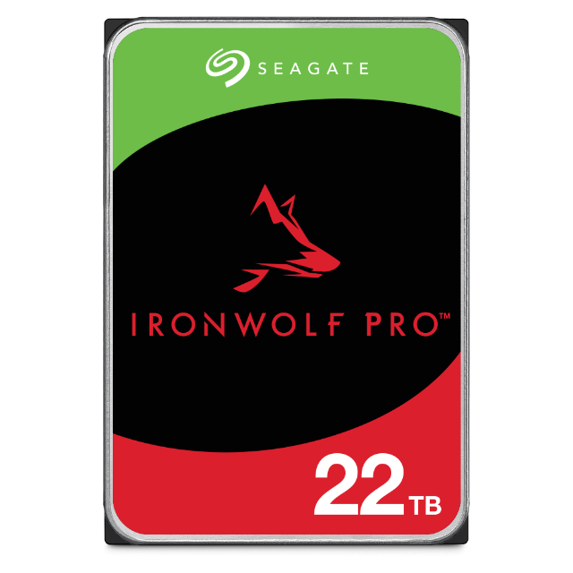 22TB SEAGATE IRONWOLF 7200 512M NAS ST22000NT001