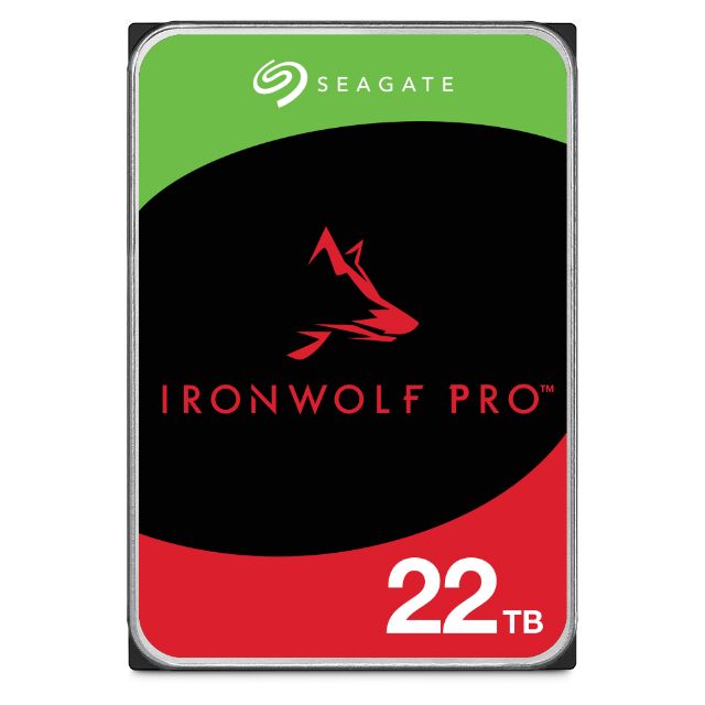 22TB SEAGATE IRONWOLF 7200 512M NAS ST22000NT001