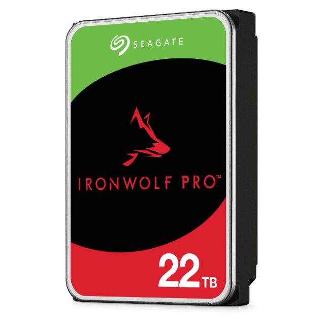 22TB SEAGATE IRONWOLF 7200 512M NAS ST22000NT001