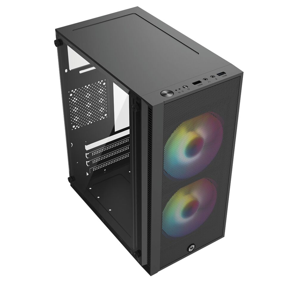 FRISBY FC-8970G 300W 2X RAINBOW FAN GAMING KASA