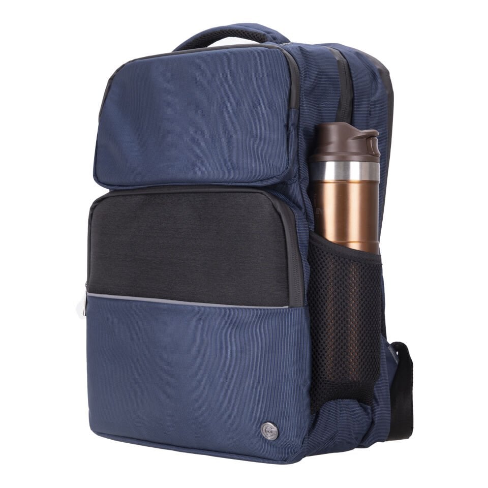 PLM OCTAGON NOTEBOOK SIRT ÇANTASI LACİVERT 15.6''