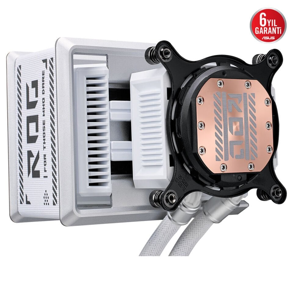 ASUS ROG RYUO IV 360 ARGB WHITE 360MM AIO SIVI SOĞUTMA 12CM