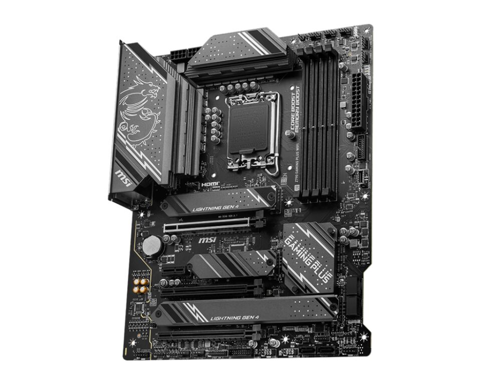 MSI Z790 GAMING PLUS WIFI 7200Mhz(OC) DDR5 M.2 DP HDMI 1700P