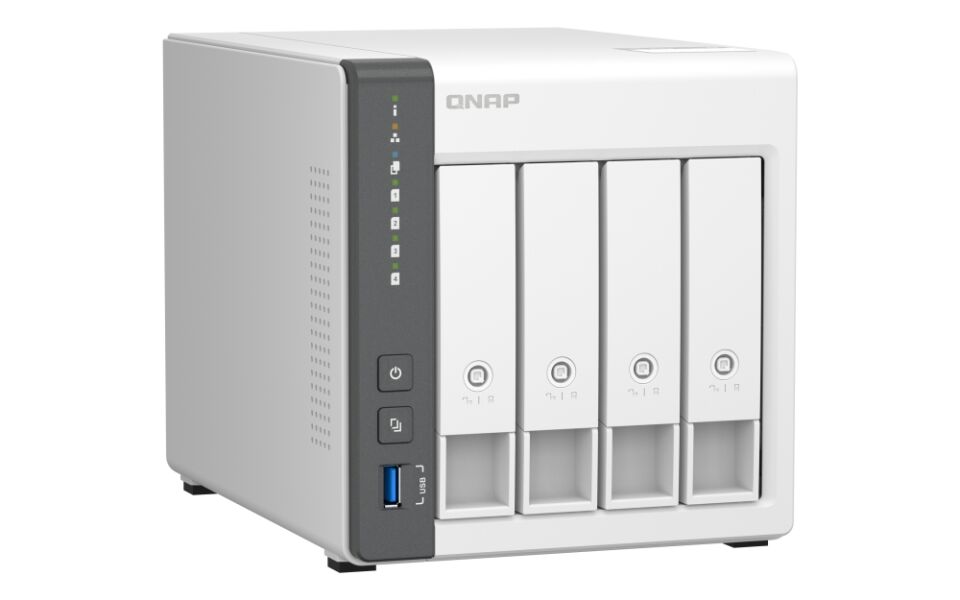 QNAP TS-433-4G 4 YUVALI 4GB DEPOLAMA ÜNİTESİ (Resmi Distribütör Garantili)