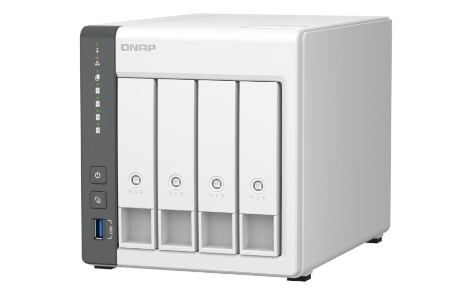 QNAP TS-433-4G 4 YUVALI 4GB DEPOLAMA ÜNİTESİ (Resmi Distribütör Garantili)
