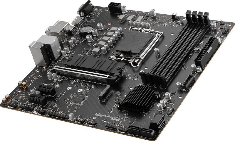 MSI PRO B760M-P DDR5 6800MHz(OC) M.2 HDMI mATX 1700p