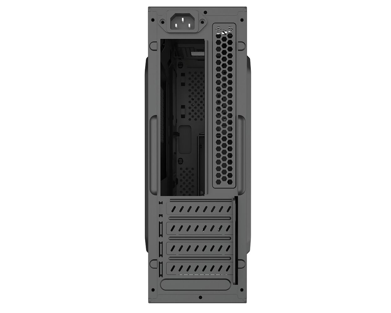 FRISBY FC-S6060B 300W SİYAH SLIM mATX KASA